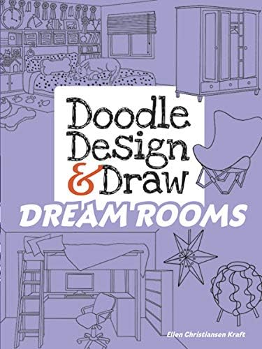 Doodle Design & Draw Dream Rooms (Dover Doodle Books)