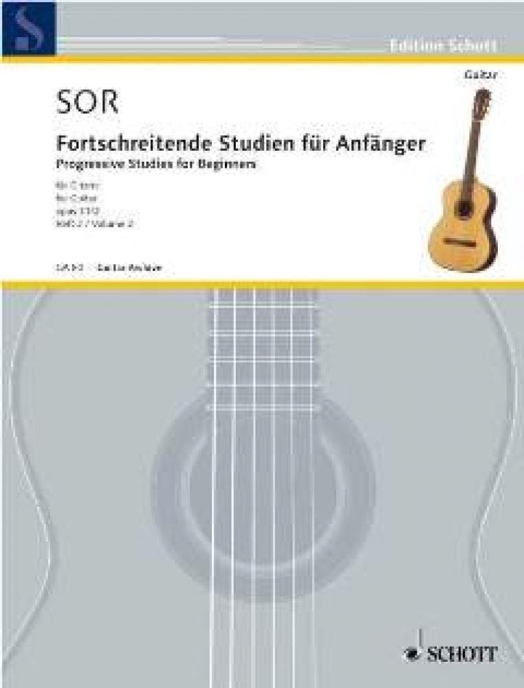 Progressive Studies for Beginners: op. 31. guitar.: Numéro 2