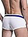 Banana Bucket Men's Sexy Lingerie Cotton Tie Rope Cute Boxer Brief Underwear Panties (US M = Asian Tag XL, White)