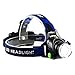 Super Bright LED Headlamp with Zoomable 3 modes, Lanbor Waterproof Hands-Free Headlight with Upgraded 4000mAh Rechargeable Batteries for Outdoor Sports