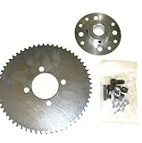 Go Kart Sprocket & Hub For 1" Axle 60T For #35 Chain