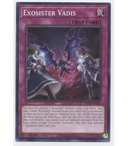 Amazon.com: Exosister Kaspitell - MP23-EN257 - Ultra Rare - 1st