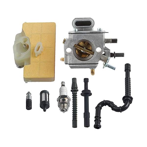 Hippotech Vergaser mit Luftfilter Kraftstoffleitung Tune-Up Kit fÃ¼r Stihl MS290 MS310 MS390 029 039 KettensÃ¤ge