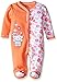 Hello Kitty Baby Girls' Coveral, Fusion Coral, 6-9 Months
