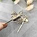 Missgrace 2PCS Exquisite Gold Bee Hairpin Side Clip Hair Accessories Bridal Hair Accessories