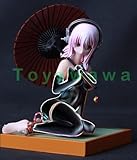 B334 Painted Super Sonico Umbrella Figure