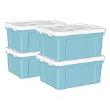 Cetomo Storage Bins on Handle, Storage Box, Plastic