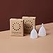OrganiCup Menstrual Cup - Pads and Tampons Alternative - Size A/Small - Reusable Period Cup - FDA Approved - Certified Vegan - Soft, Flexible Medical-Grade Silicone (A)