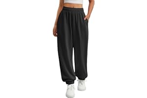 ATHMILE Sweatpants Women Baggy Lounge Pants Workout Gym Active High Waisted Comfy Joggers for Women Fall Clothes 2025