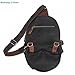 AOTIAN Unisex Sling Backpack Waxed Canvas Crossbody Bag Daypack 10 Liters, Height 14.5 Inches