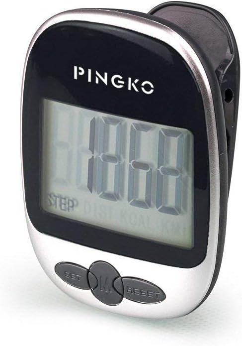 Pingko Walking Pedometer Steps Distance Calories Fitness Tracker
