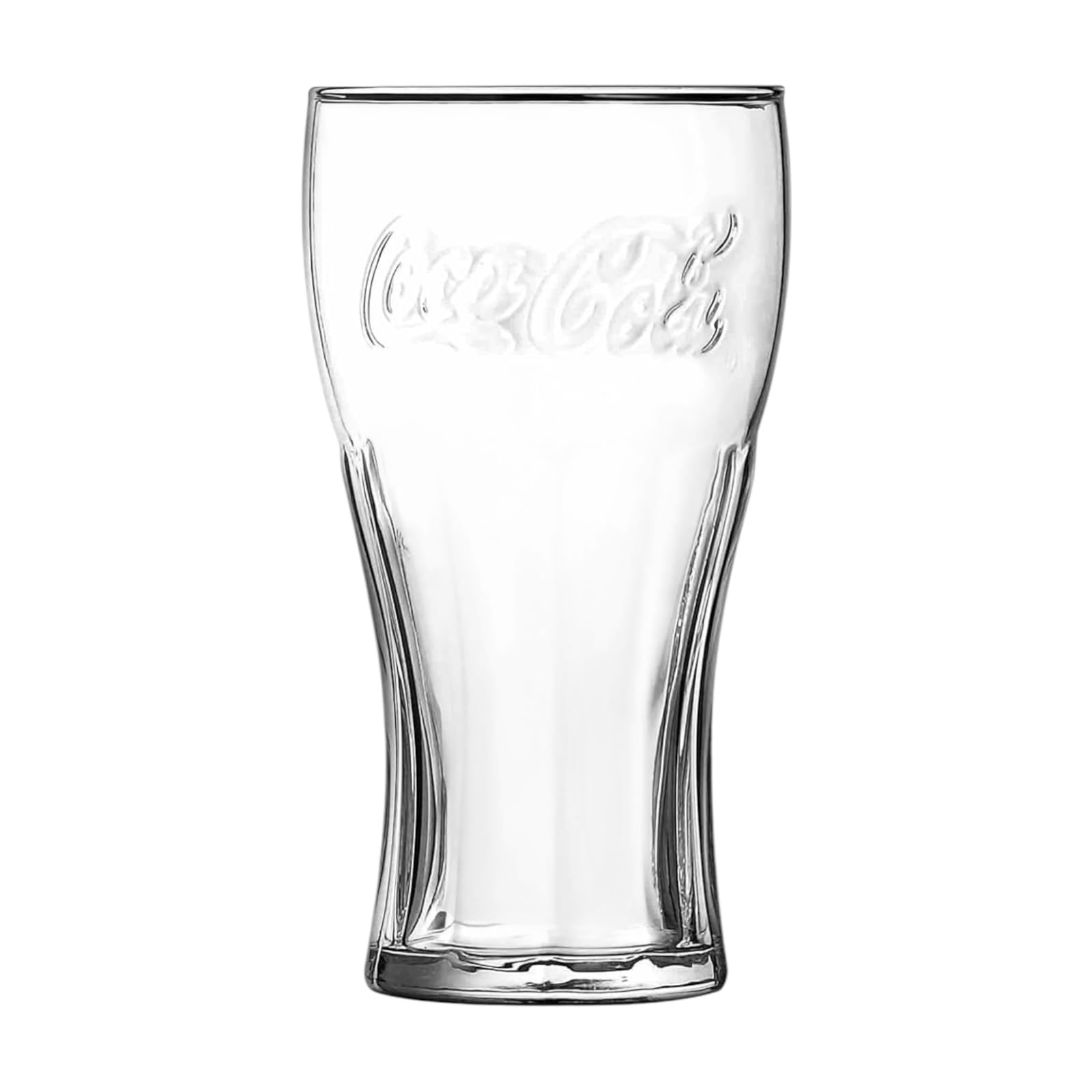 Laurie's Pub and Bar Accessories Coca Cola Contour Glasses 22oz / Retro Coke Highball Tumblers