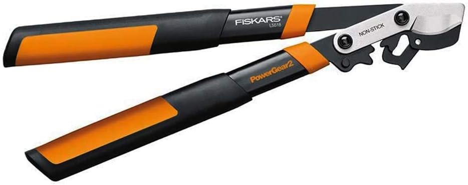 Fiskars PowerGear2 Bypass Lopper, 32 Inch, Black/Orange (394801-1003) : Garden & Outdoor