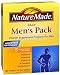 Nature Made Daily Men's Pack Vitamin Supplement Program 30 Each (Pack of 5)