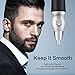 Nose Hair Trimmer - Jurgen K Professional Painless Nose and Ear Hair Trimmer Clipper Removal for Men&Women, Battery Operated, Mute Motor, Double-Edge Stainless Steel Blades