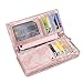 Realer Women's Wallet Clutch Double Zipper Card Holder Case Gift Purse