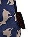 DGY Women’s Print Canvas Tote Bag Beach Bag Shopping Bag Shoulder Bag with Thick Rope G00252 (Blue Rabbit)