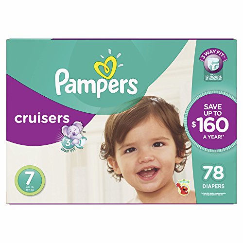 Product of Pampers Cruisers Size 7 Diapers, 78 ct. (diapers - Wholesale