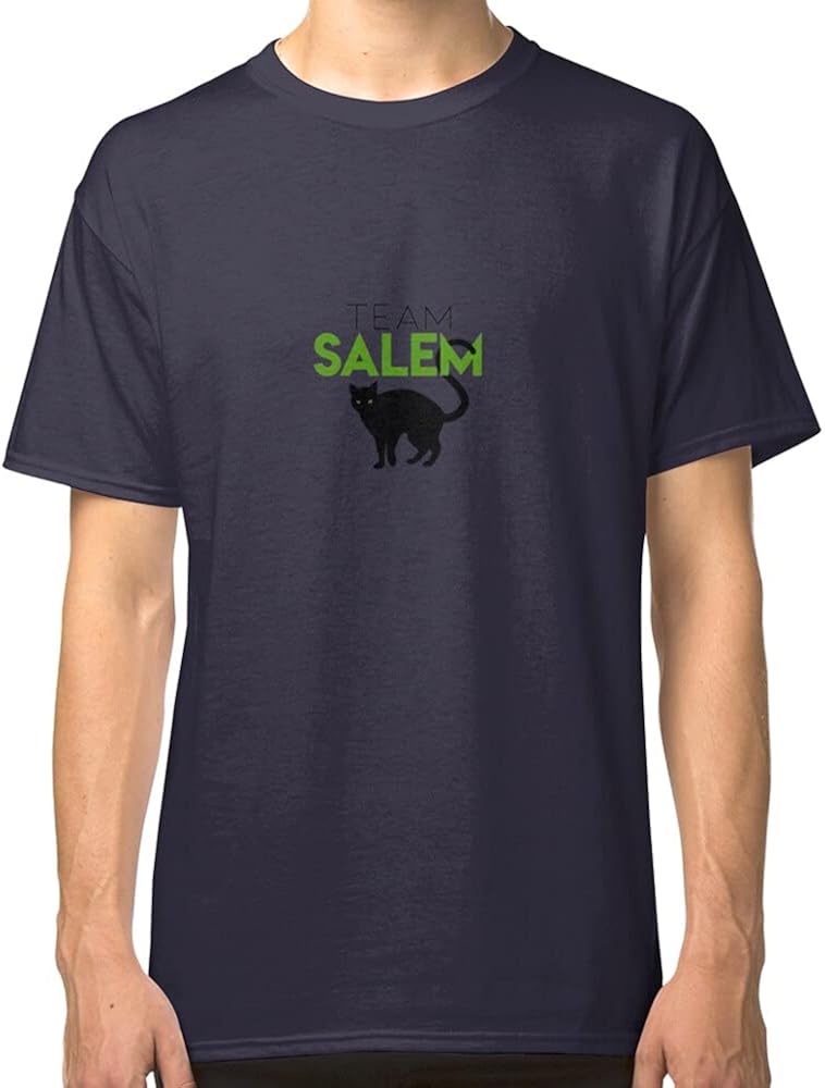 Team Salem Classic TShirt Gift for Men Women, White Black