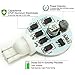 Debonauto 20 x T10 LED Light Bulb Super Bright 6000k 12v 4.8w 921 168 194 Trailer,Boat,RV,Iandscaping & Camper Interior Wedge 24-SMD(Pure White)