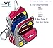 15L Insulated Hydration Backpack Pack with 2L Water Bladder Lightweight Hiking Backpack Bag for Women Men Daypack for Hiking Running Festival Camping Biking (Fushia)