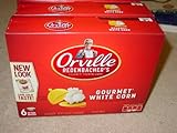 Orville Redenbacher's Gourmet White Popcorn Pop up Bowl, 6 Count (Pack of 3)