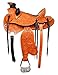 Star Trading Company Size 15″ Wade Tree A Fork Premium Western Leather Roping Ranch Work Horse Saddle TACK Headstall, Breastplatethumb 1