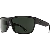 Spy Rocky 62MM Cylindrical Shield Sunglasses for Men +BUNDLE with ACCESSORY EYEWEAR KIT