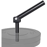 SYL Fitness T-Bar Row Platform Post Insert Landmine Attachment &ndash; Landmine Row Handle for Barbell &ndash; Home Gym Workout Equipment
