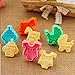 Baby Shower Theme Cookie Cutter Set,Baby Feet, Baby Bottles,Baby Clothes,Strollers,Trojans Biscuit Pastry Mould,Cake Topper Decorating Gumpaste Fondant Mould -Set of 6