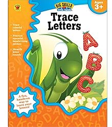 Trace Letters Handwriting Workbook, Alphabet and