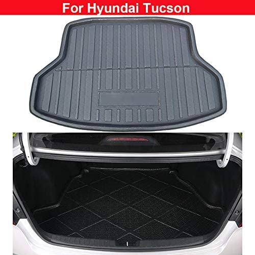 Yonghai 1pcs New Boot Mat Boot Tray Rear Trunk Cargo Liner Cargo Mat Car Rear Luggage Cover Mat For Tucson 2016 2017 2018 2019 2020