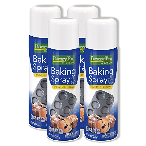 Pantry Pro Baking Cooking Spray, 8 Fluid Ounce (Pack of 4) Pricepulse