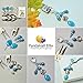 PandaHall Elite 10 Pcs Brass Heart Rhinestone Lobster Claw Clasps Cord End 25x13mm for Jewelry Making Finding Silver