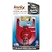 Korky 2012BP Shark Fin Repairs-Replaces Kohler Parts 84138, 84314, 85655 and 89825-Made in USA, Fits Specific 1 Piece Toilets, Red