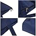 KangFa Reusable Grocery Bags Large Capacity Oxford Fabric Shopping Tote Bag (Dark Blue)