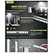 Morpilot Motion Sensor Closet light,led Cabinet Light Battery Operated, Night Light Portable Wireless Wall/Stairs/Drawer/Wardrobe Light, Magnetic light bar Stick-on Anywhere 10 Leds 2 pack