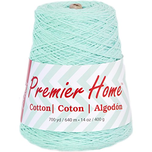 Premier Yarns 1033-05 Home Cotton Yarn-Solid Cone-Pastel Blue