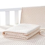 Elf Star Cotton Bamboo Fiber Breathable Waterproof Underpads Mattress Pad Sheet Protector for Children or Adults, Neutral Color, 1 Pad 27