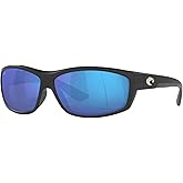 Costa Del Mar Sunglasses for Men - Saltbreak Mens Polarized Sunglasses, Fishing, Boating & Beach UV Protection - Size 65 580G