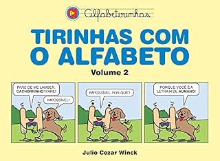 Livro Tirinhas com o Alfabeto Volume 2: Histórias em quadrinhos para alfabetização