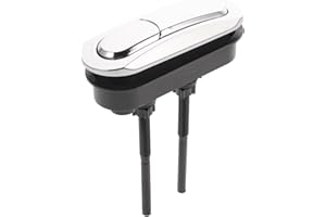 CALLARON Dual Flush Toilet Flushing Button Replacement, Oval ABS Plastic Push Button for Bathroom Water Tank