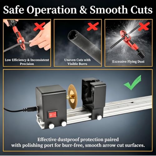 SPG Electric Archery Arrow Cutter Saw 12000RPM Adjustable 0-40in photo 9