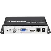 URayCoder H.265 H.264 IP Video Decoder - HDMI VGA CVBS Audio Streaming Decoder - RTMP HLS RTSP UDP SRT for IP Camera