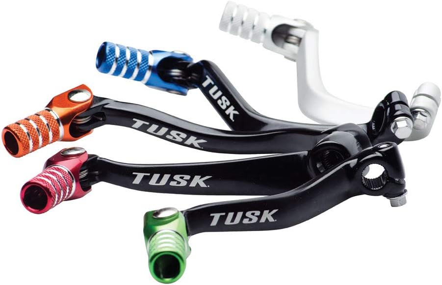 Tusk Folding Shift Lever Black/Red Tip -Fits: Honda CRF250L 2013-2015: Automotive