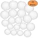 White Paper Lanterns 20 Bulk Pack with Assorted Sizes 12, 10, 8, and 6 inch = 5 Each. Largest Lantern Pack Hanging Round Chinese Lamp Decoration for Your Wedding, Reception, Crafts, and Party Lights.