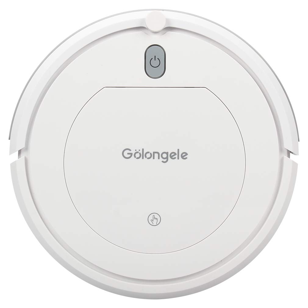 Golongele Automatic Robot Vacuum Cleaner Power Suction Robotic Auto Home Cleaning Ideal For Pet Hair Carpet Hardwood Floor