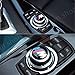 Car Controller Sticker Should for Cars with 29mm IDrive Multimedia Button Control Button M Performance 3D Sticker M3 5 E30 E36 E34 E39 E60 E65 E38