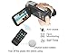 WELIKERA Camera Camcorder, Remote Control Handy Camera, IR Night Vision Camcorder, HD 1080P 24MP 16X Digital Zoom Video Camcorder with 3.0