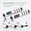 multifun-Skipping-Rope-Adult-Fitness-Speed-Jump-Rope-with-Counter-Adjustable-Digital-Counting-Skipping-Rope-for-Women-Ideal-Gym-Home-Equiments-for-Crossfit-Exercise-WorkoutBoxing-MMA-HIIT Skipping Rope, multifun Speed Skipping Rope with Calorie Counter, Adjustable Digital Counting Jump Rope with Ball…